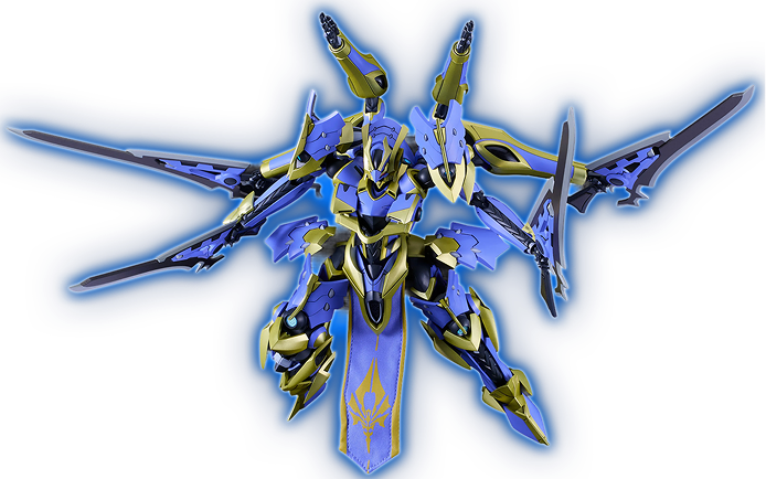 躍動感のあるアクション＆ポージング