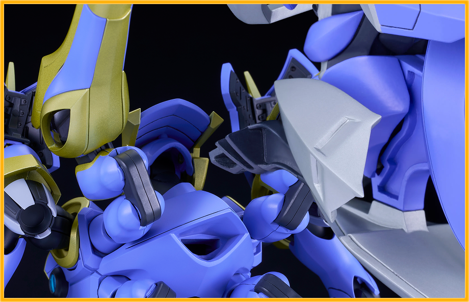 イカルガの背部にカササギ側のジョイントを接続