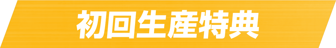 初回生産特典
